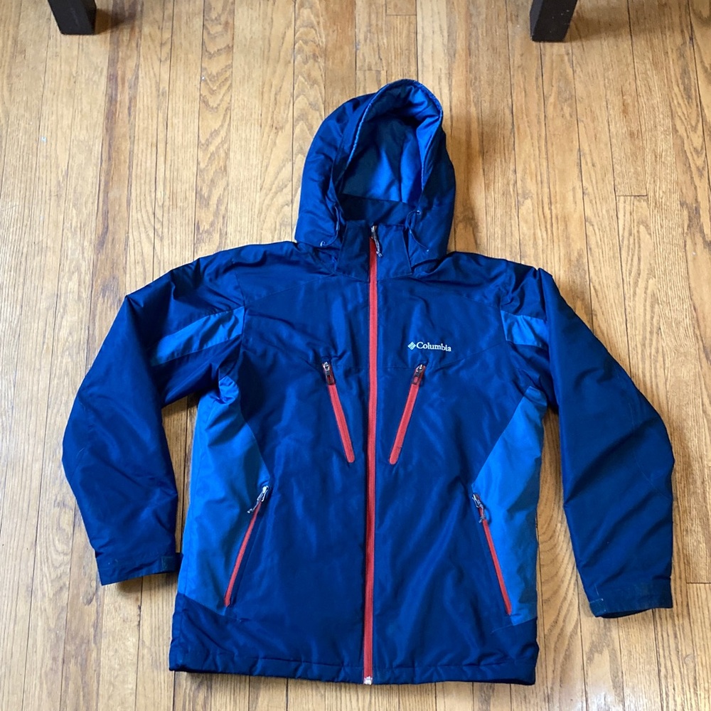 Columbia Men's M Blue Ski Jacket